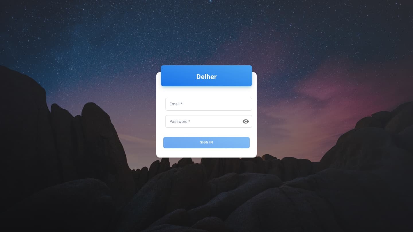 Delher — Pharma Field Operations Dashboard & Mobile App — cover
