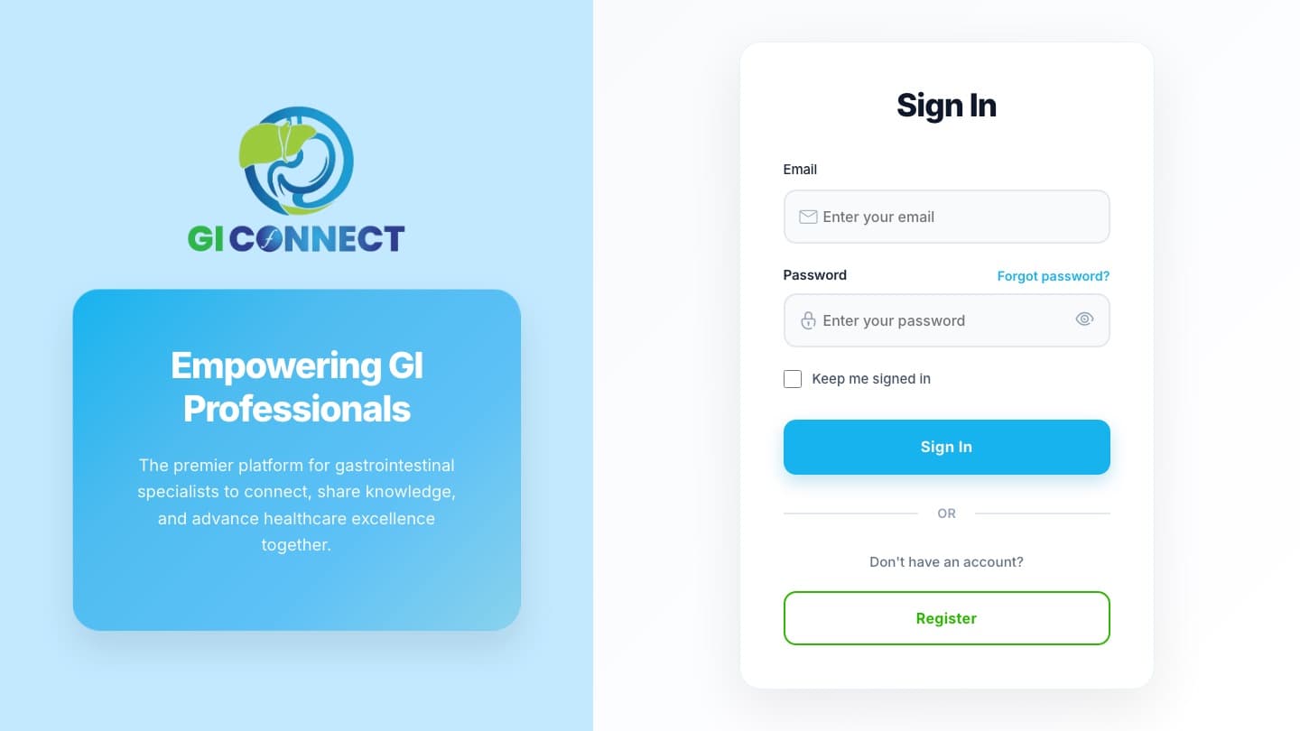 GI Connect — Platform for Gastroenterology Professionals — cover