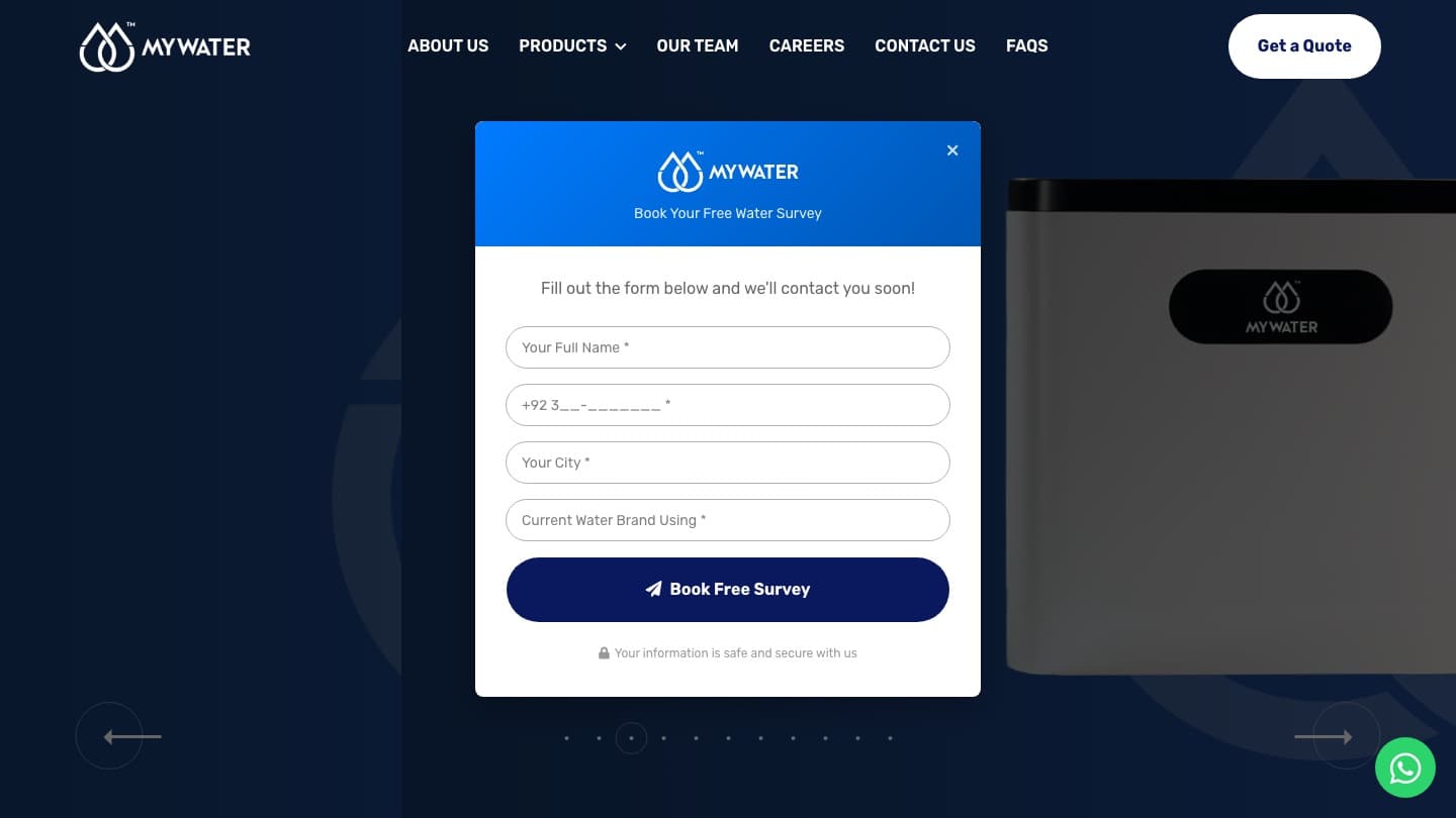 MyWater — Smart Water Purification — cover